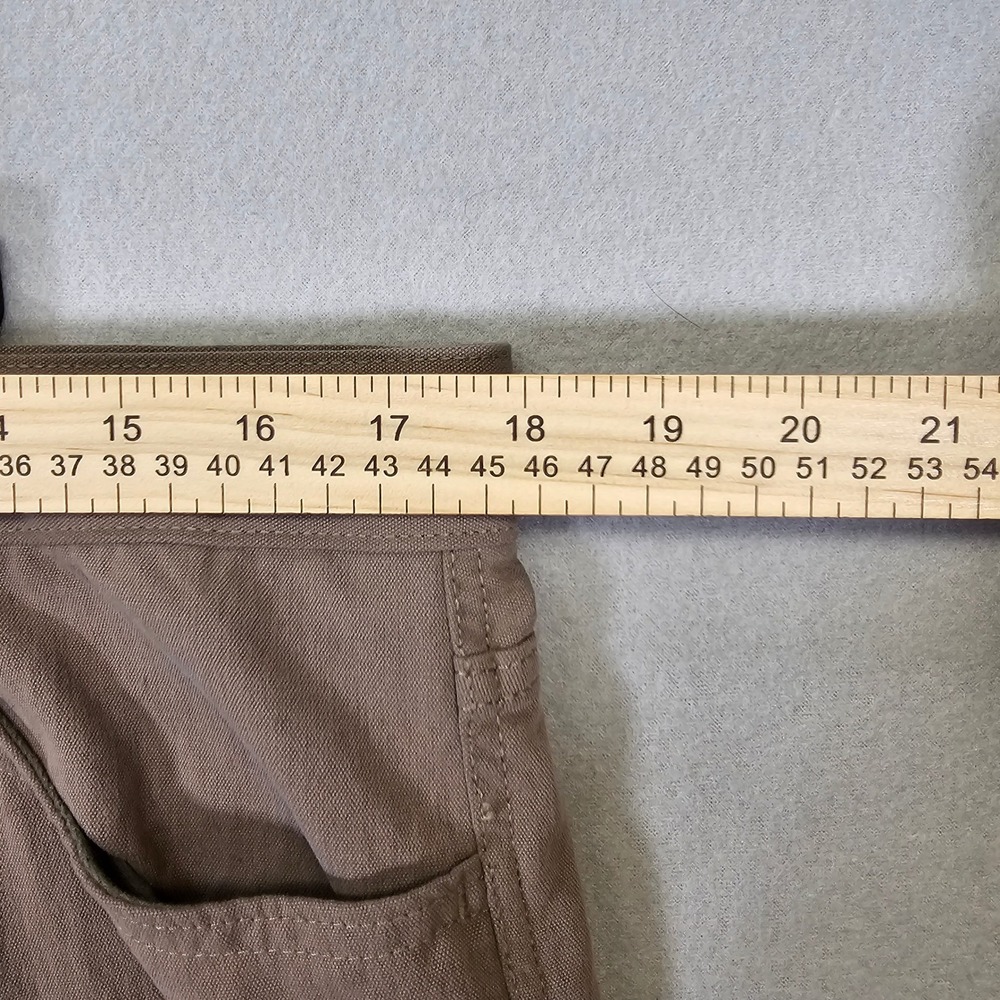 Eddie Bauer Pants Mens 36x30 100% Nylon Performance Cotton Feel Side Zip 0412 - Picture 2 of 12